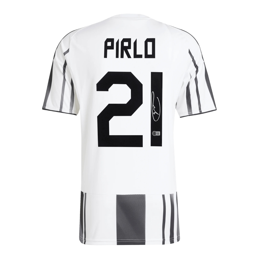 Andrea Pirlo Signed Juventus FC 2025-26 Soccer Jersey #21 with Beckett COA